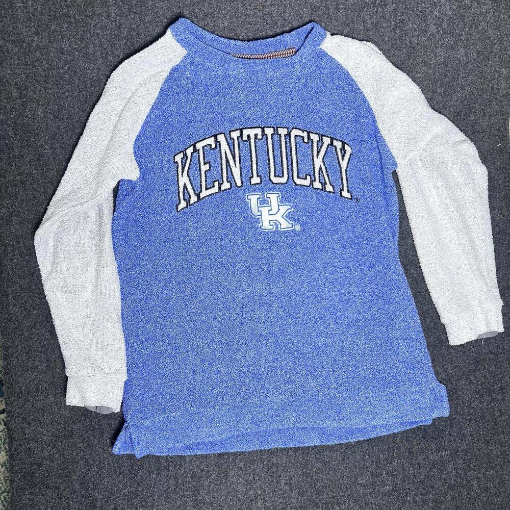 Kentucky Wildcats Women’s Terry Pressbox By Royce Apparel Sweater EUC Large